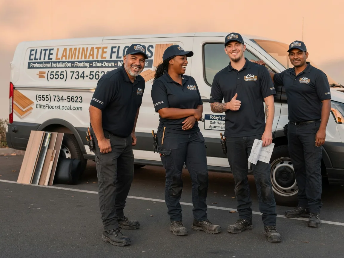 Laminate flooring installation company in Martensdale, IA